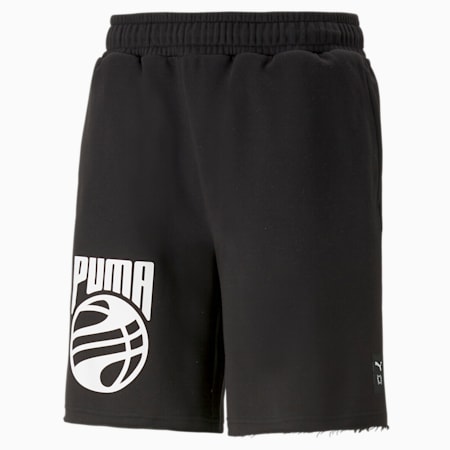 Shorts da basket Posterize da uomo, PUMA Black, small