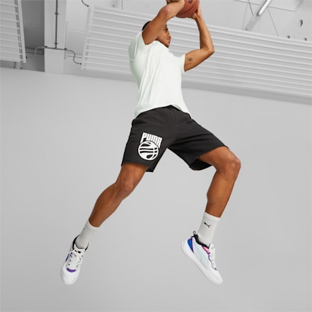 Posterize Basketball Shorts Men, PUMA Black, small-PHL