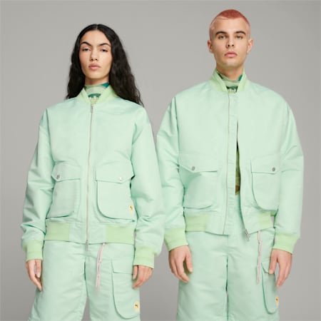 PUMA x PALOMO Jacket, Light Mint, small-PHL