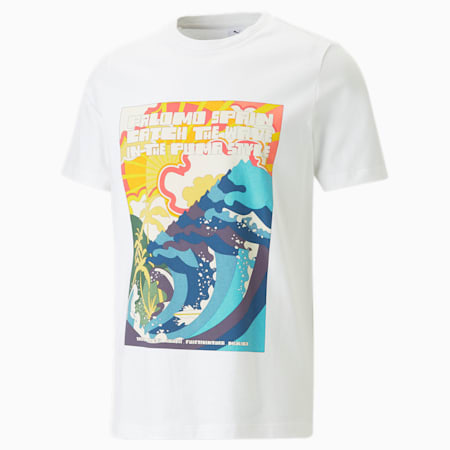 PUMA x PALOMO Graphic Tee, PUMA White, small-PHL