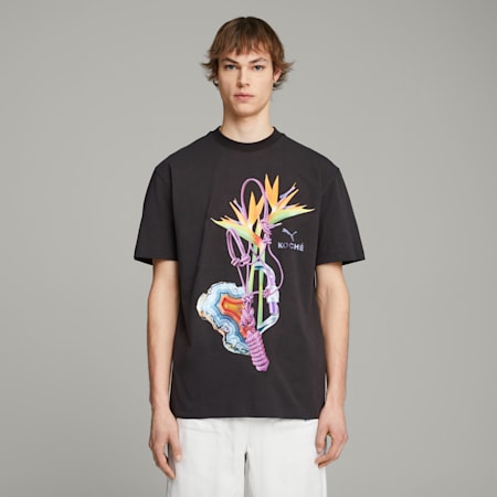 PUMA x KOCHÉ Graphic T-Shirt, PUMA Black, small