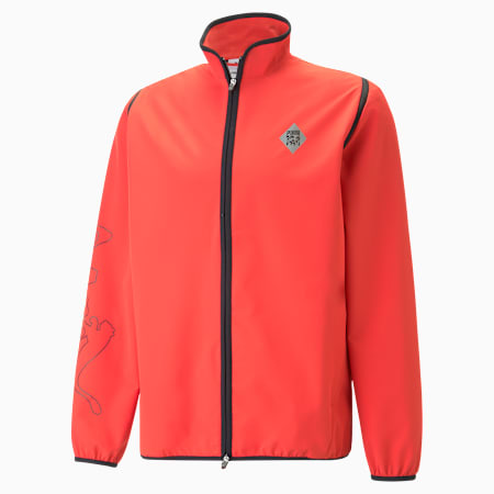 PUMA x PERKS AND MINI Zip-Off Jacket, Hibiscus, medium-PHL