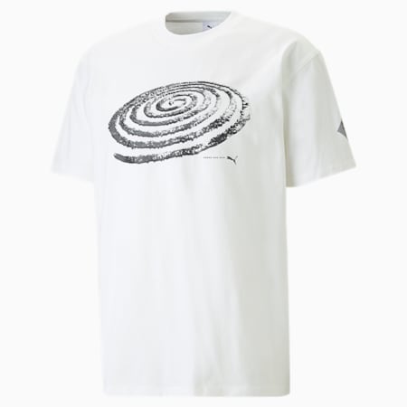 PUMA x PERKS AND MINI Graphic Tee, PUMA White, small