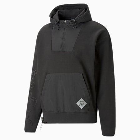 Hoodie PUMA x PERKS AND MINI, PUMA Black, small-DFA