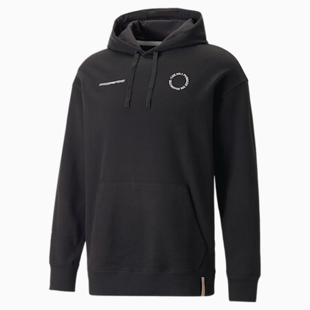 Porsche Legacy Statement Hoodie Men, PUMA Black, small