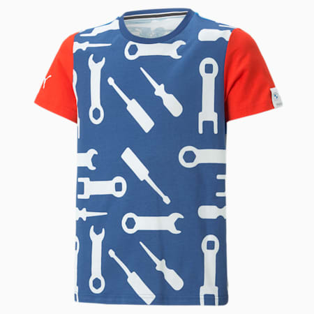 BMW M Motorsport Tee Kids, Pro Blue-M color, small