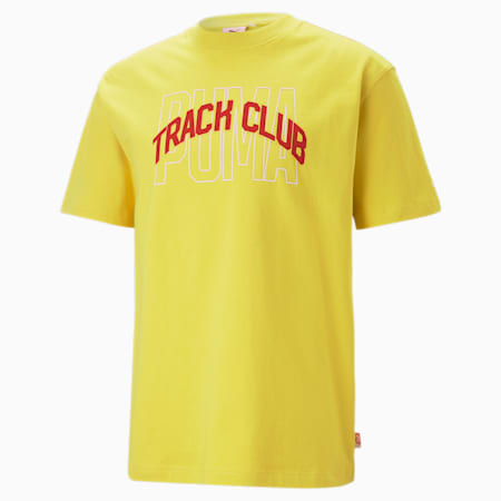 Track Meet Graphic Tee Men, Fresh Pear, small-SEA