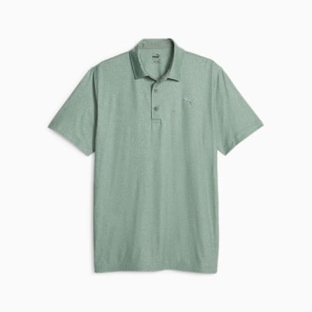 Cloudspun Primary Golf Polo Shirt Men, Green Fog, small-SEA
