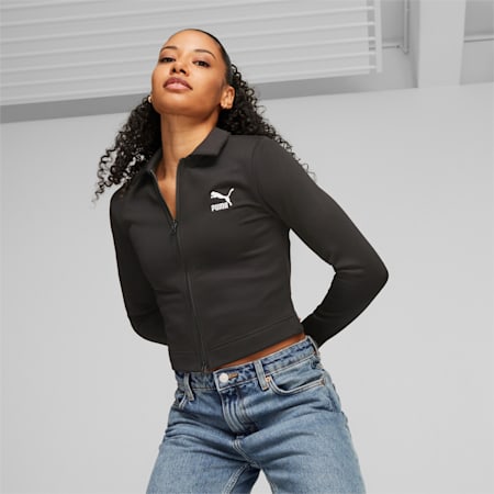 Classics Long Sleeve Shirt Women, PUMA Black, small-PHL