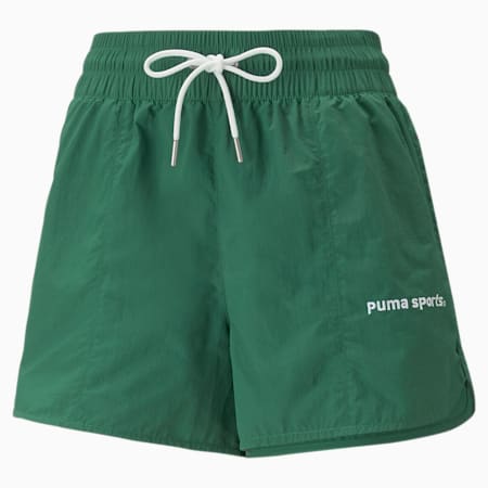 PUMA TEAM Women's Regular Fit Shorts, Vine, small-IND
