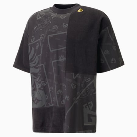 Camiseta gráfica de e-sports GEN.G, PUMA Black, small