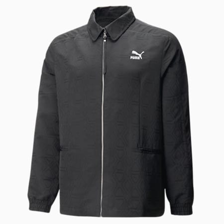 LUXE SPORT T7 jack met print voor heren, PUMA Black, small