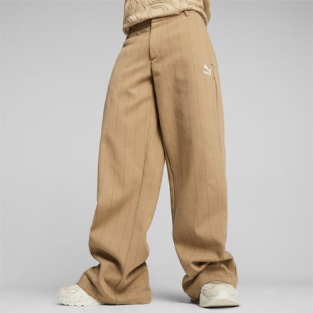 LUXE SPORT T7 Unisex Pleated Pants, Tiger's Eye, small-AUS