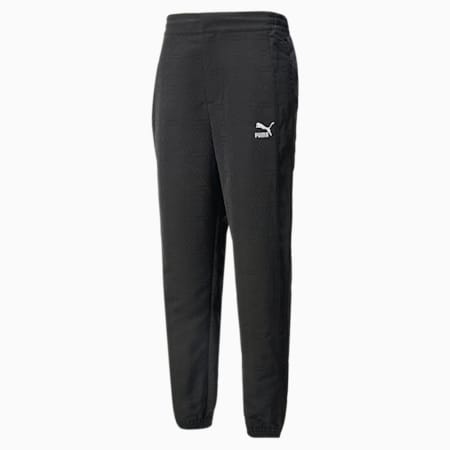 LUXE SPORT T7 Men's Printed Track Pants, PUMA Black, small-AUS