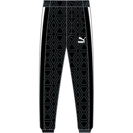 LUXE SPORT T7 Printed Track Pants Men, PUMA Black, small-DFA