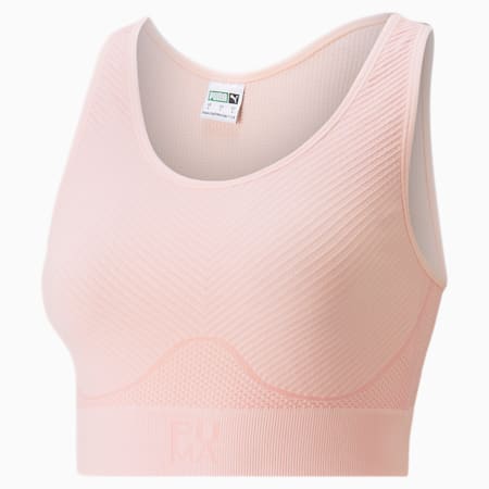 INFUSE evoKNIT Women's Crop Top, Rose Dust, small-AUS