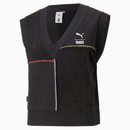 PUMA x The Ragged Priest Vest Women, PUMA Black, small-DFA