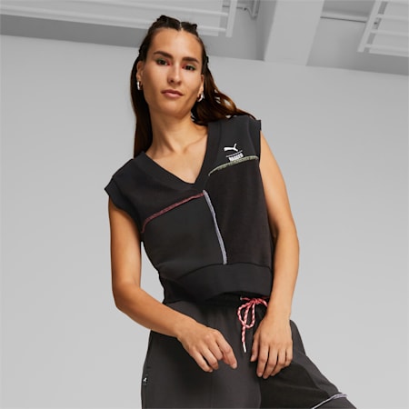 PUMA x The Ragged Priest Vest Women, PUMA Black, small-DFA