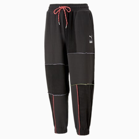Pantalones de deporte PUMA x THE RAGGED PRIEST para mujer, PUMA Black, small