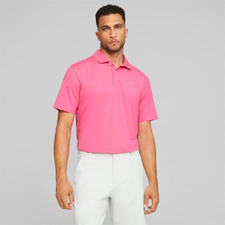 PUMA x Palm Tree Crew golfpolo voor heren, Charming Pink, small