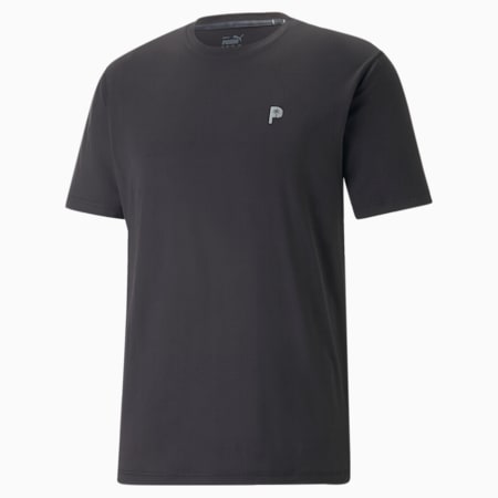 Męska koszulka golfowa PUMA x PALM TREE CREW, PUMA Black, small