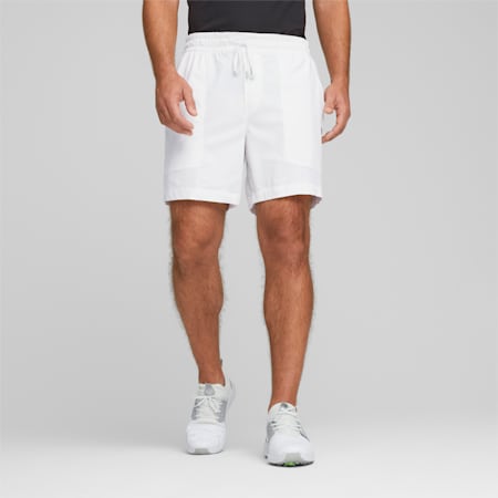 PUMA x Palm Tree Crew Vented Golf Shorts Men, Bright White, small