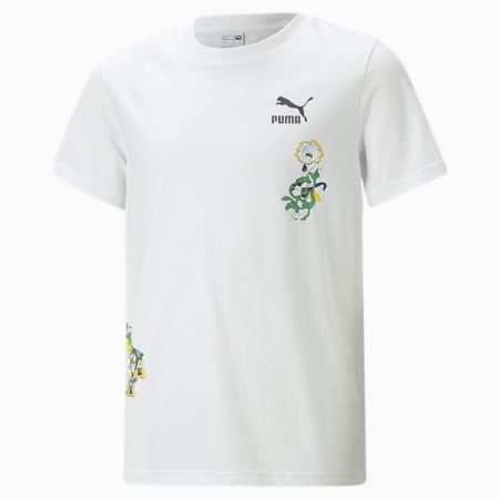 Classics Super PUMA Tee Youth, PUMA White, small-SEA