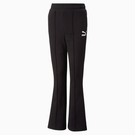 Pantaloni scampanati Classics da ragazza, PUMA Black, small