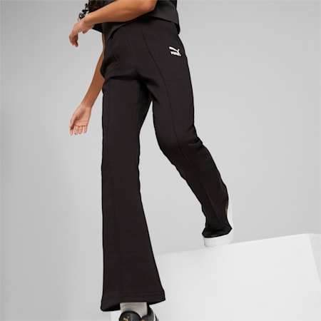 Pantaloni scampanati Classics da ragazza, PUMA Black, small