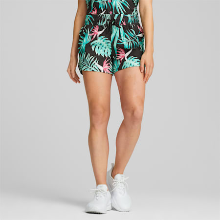 Shorts da golf Paradise PUMA x Palm Tree Crew da donna, PUMA Black, small