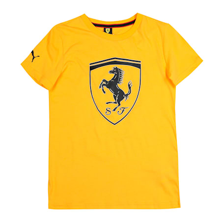 Ferrari Race Youth T-Shirt, Sun Stream, small-IND