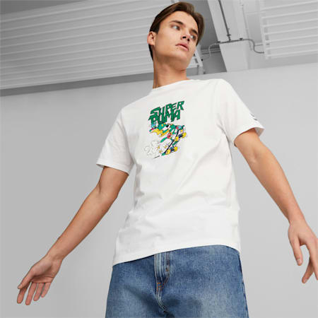 Classics Graphic Tee Men, PUMA White, small-PHL