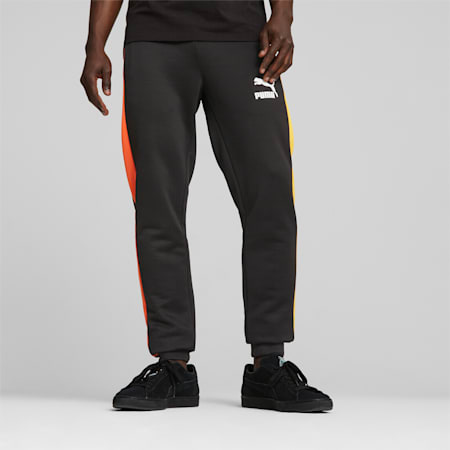 กางเกงกีฬาผู้ชาย T7 อันเป็นเอกลักษณ์, PUMA Black-Hot Heat, small-THA