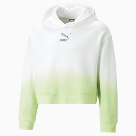 RULEB Terry Hoodie Youth, PUMA White, small