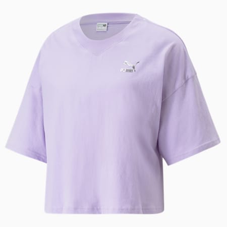 T-shirt oversize Dare To Femme, Vivid Violet, small-DFA
