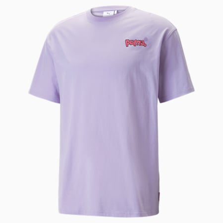 Męska koszulka PUMA x 8ENJAMIN Graphic, Vivid Violet, small
