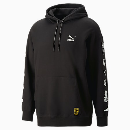 polyester puma hoodies for men