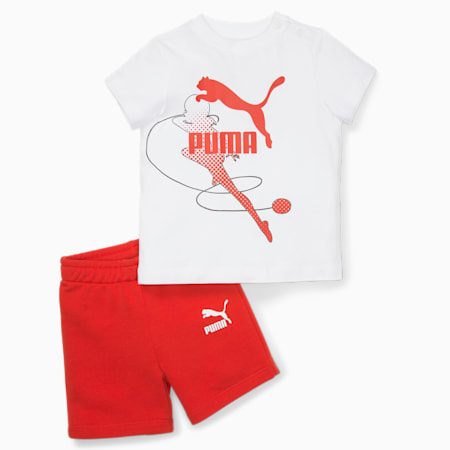 Dmw Infants Ensemble Survêtement Bébé Garçon PUMA GRIS pas cher