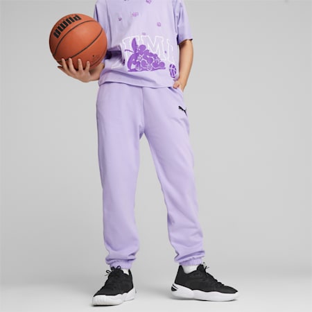 Arc-hitect Women's Basketball Sweatpants, Vivid Violet, small-AUS