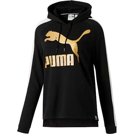 puma hoodie gold
