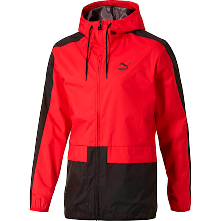 puma archive logo windbreaker