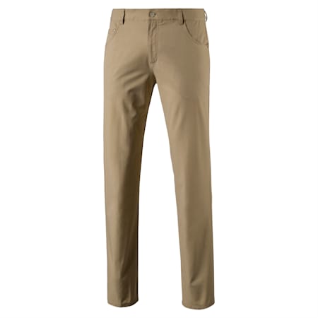 Golf Men's Heather 6 Pocket Pants, White Pepper, small-SEA