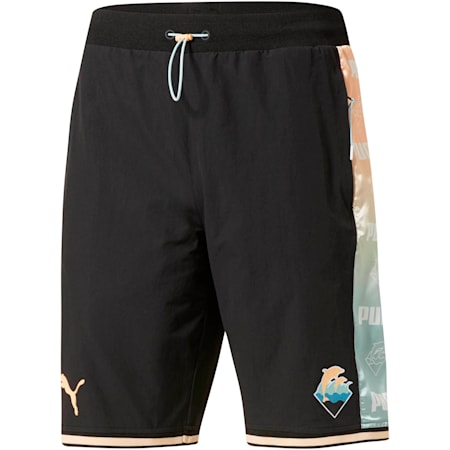 Pink Dolphin Wave Cat Nylon Shorts Puma Us