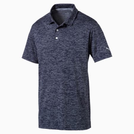 Essential Men's Golf Polo, Peacoat, small-IND