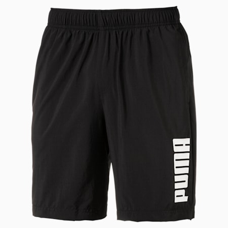 Essentials Woven Men's Shorts, Puma Black, small-PHL
