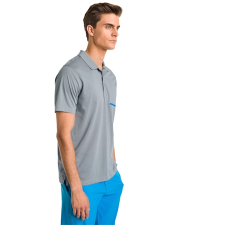 Faraday Men's Golf Polo, Quarry, small-SEA