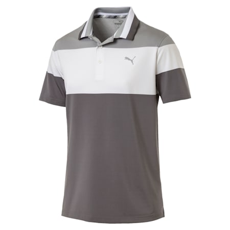 Nineties Men's Golf Polo, Quarry, small-IND