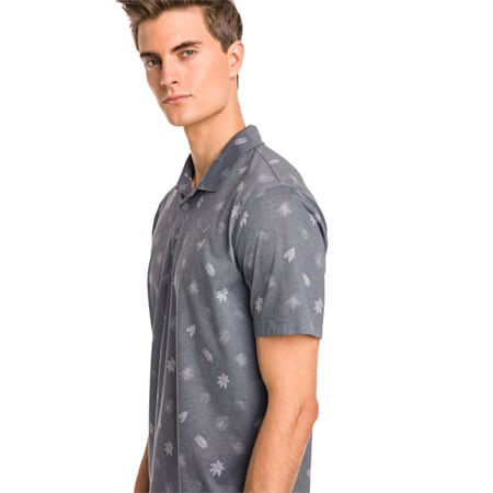 Verdant Men's Golf Polo, QUIET SHADE, small-SEA