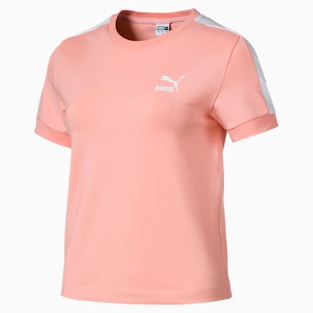 Classics Tight T7 Women's Tee, Peach Bud, small-SEA