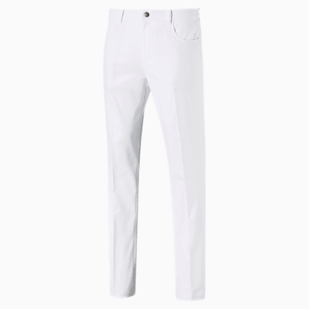Jackpot 5 Pocket Men's Golf Pants, Bright White, small-SEA